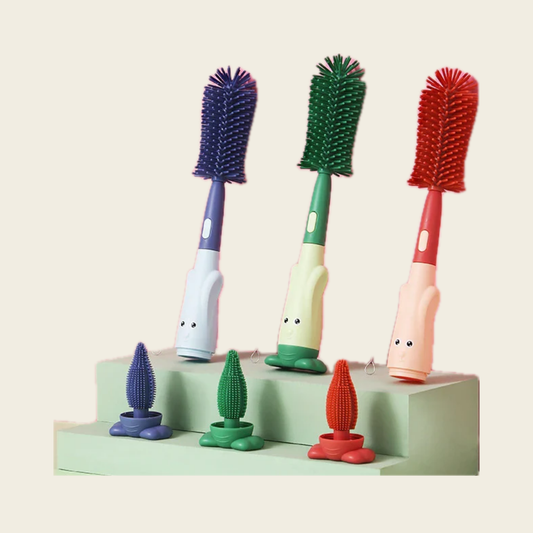 3 in 1 Silicone Baby Bottle Brush