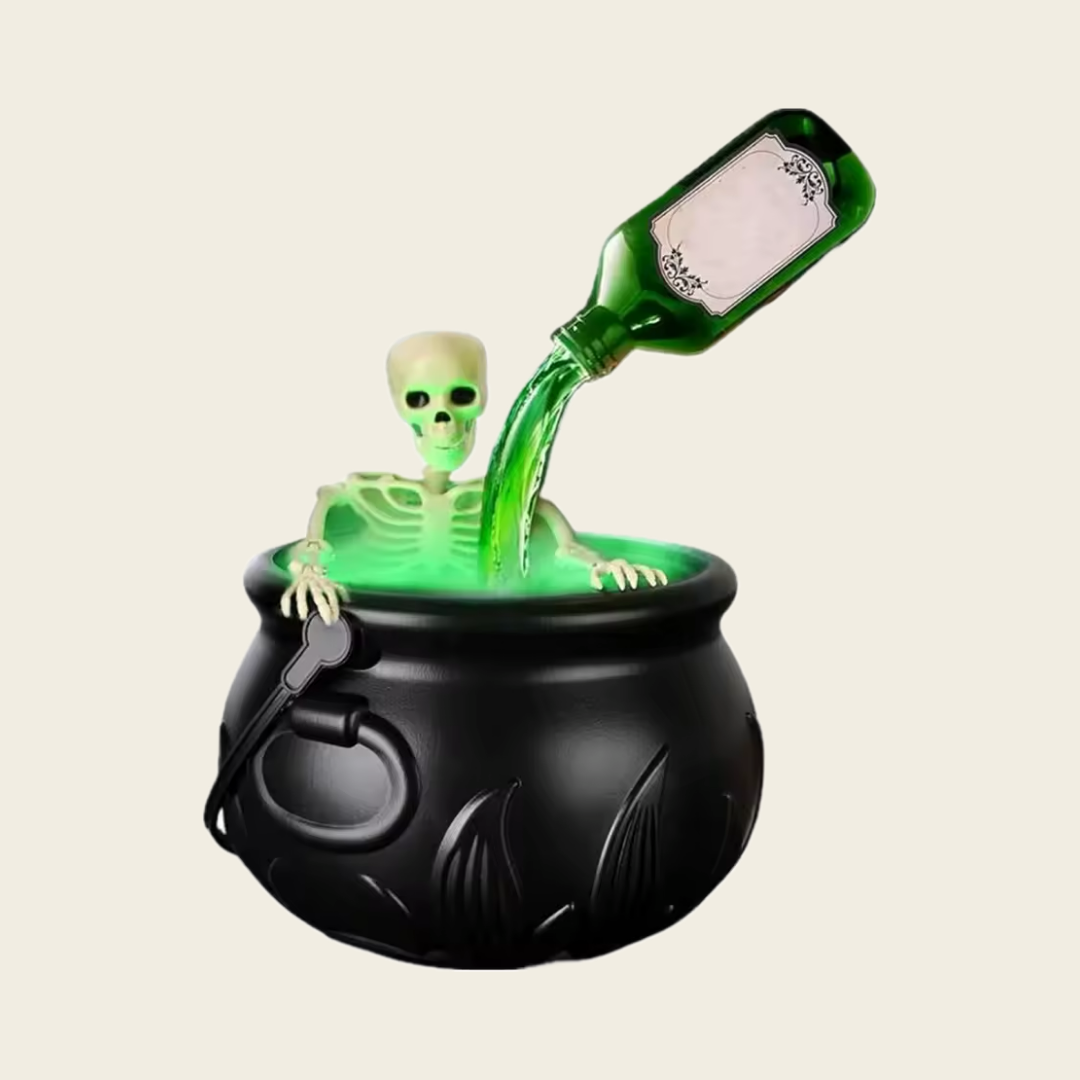 Halloween WitchCauldron with LED Light