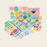 Montessori Wooden Blocks