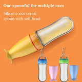 Silicone Squeeze Feeding Bottle