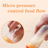 Silicone Squeeze Feeding Bottle