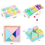 Montessori Wooden Blocks