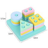 Montessori Wooden Blocks