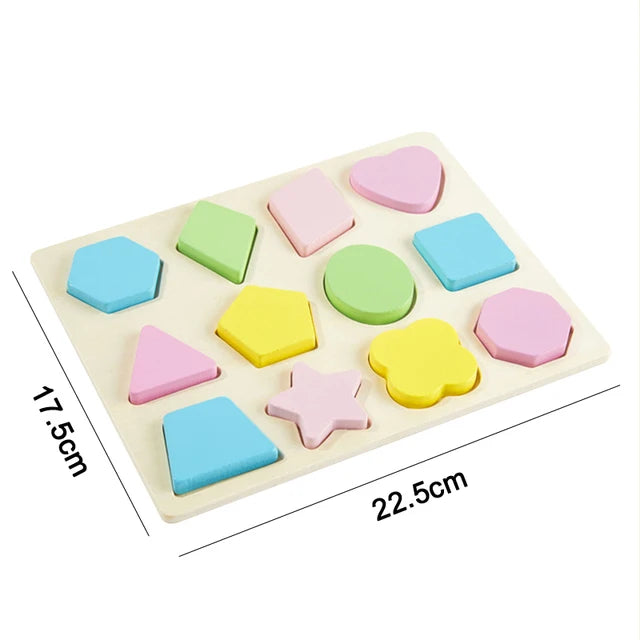 Montessori Wooden Blocks