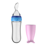 Silicone Squeeze Feeding Bottle