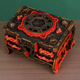 3D Wooden Puzzle Jewelry Box