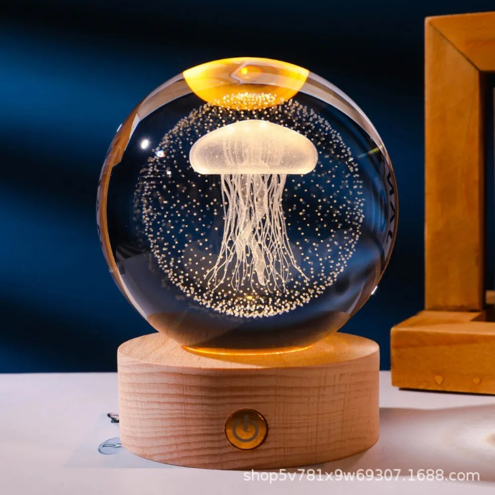 Axolotl night lamp
