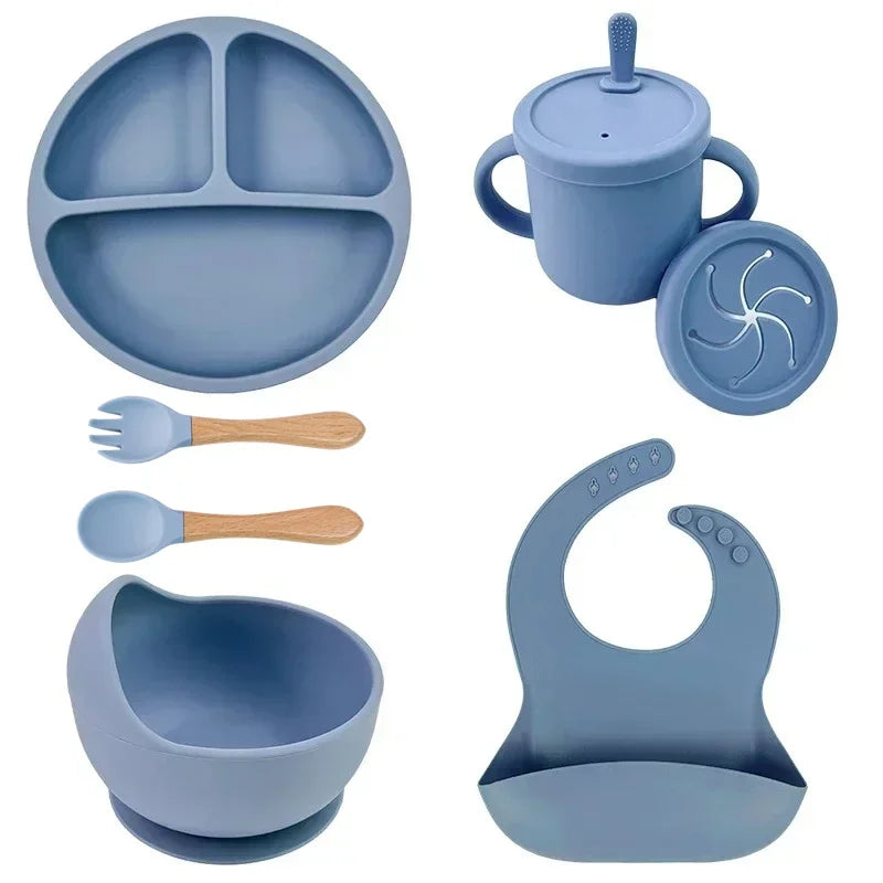 Baby Plate Feeding Set