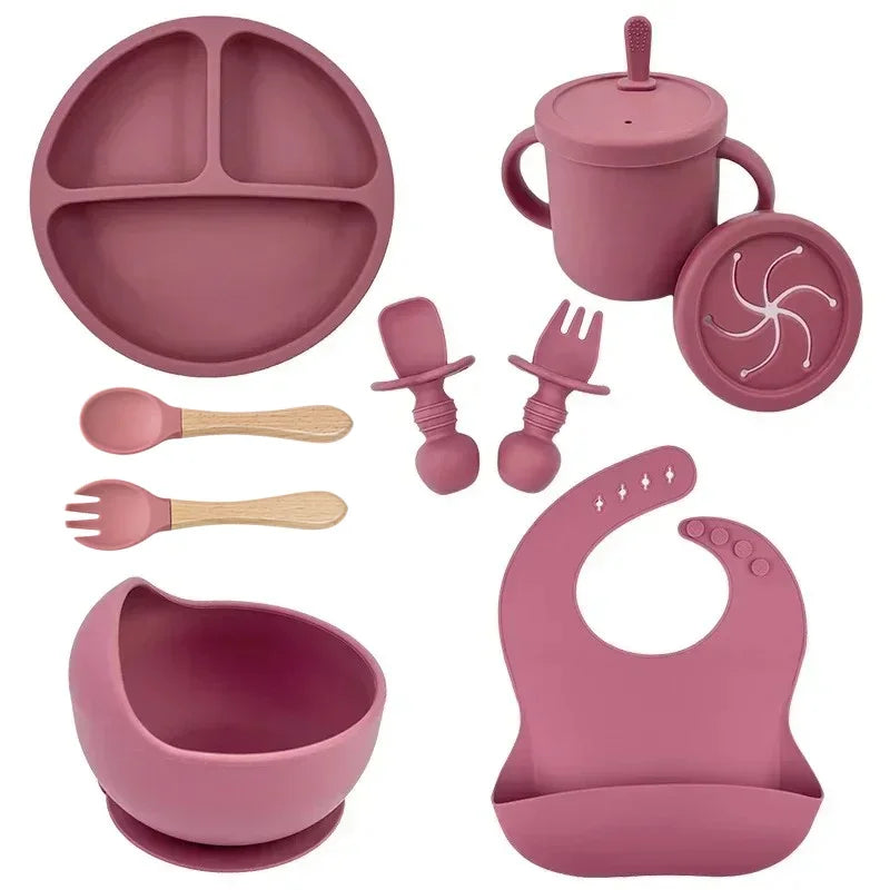 Baby Plate Feeding Set