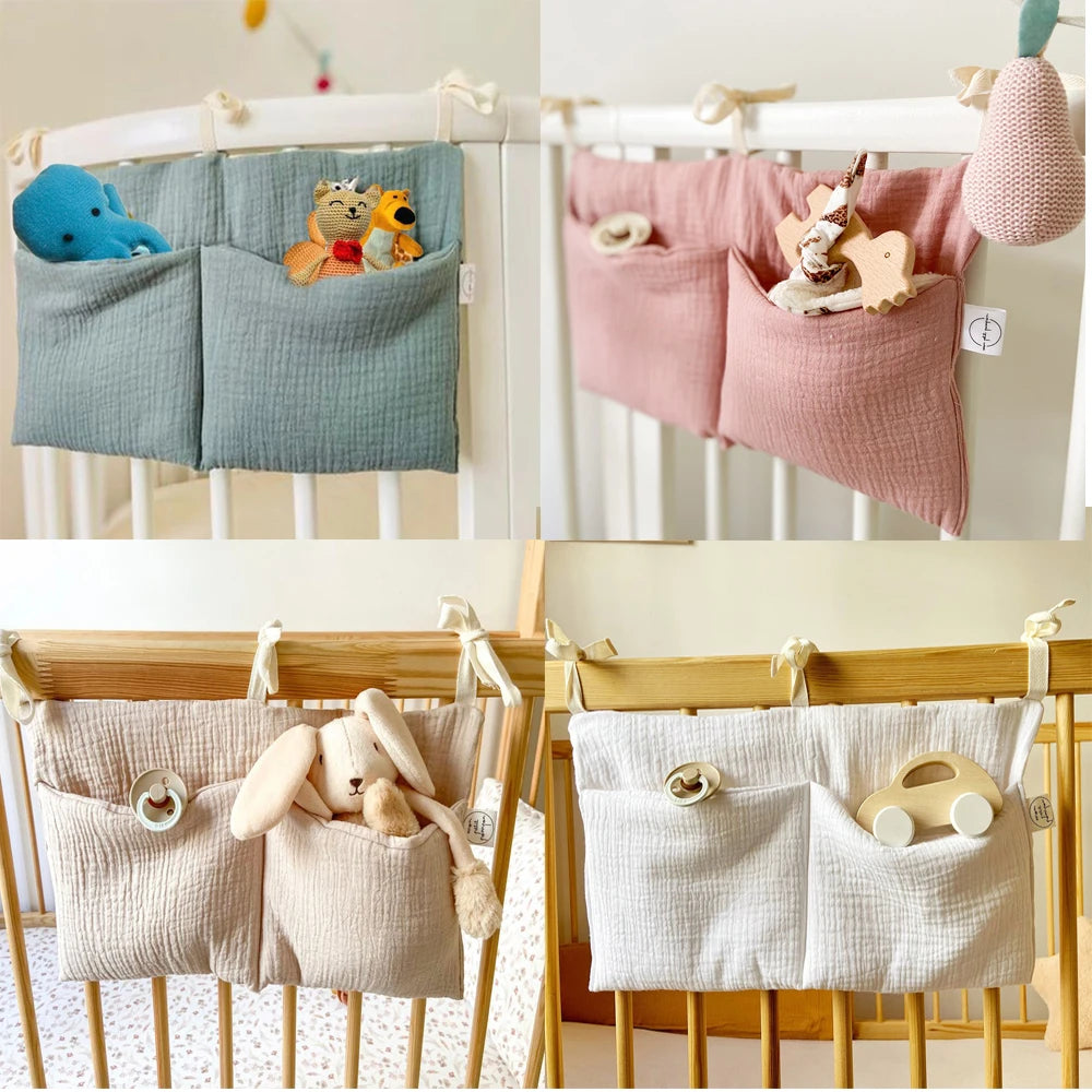 Baby Bed Hanging Storage Bags