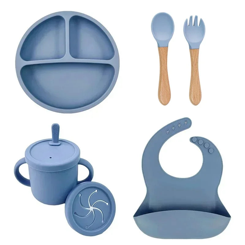 Baby Plate Feeding Set