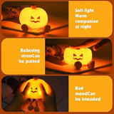 Halloween  Cute LED Pumpkin Lamp