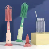 3 in 1 Silicone Baby Bottle Brush