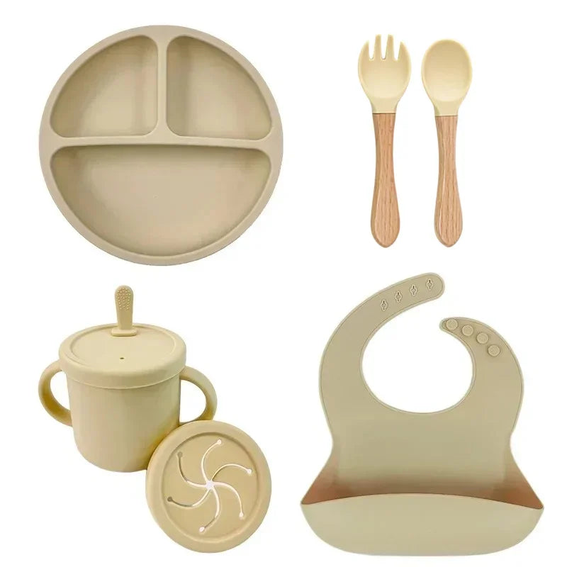 Baby Plate Feeding Set