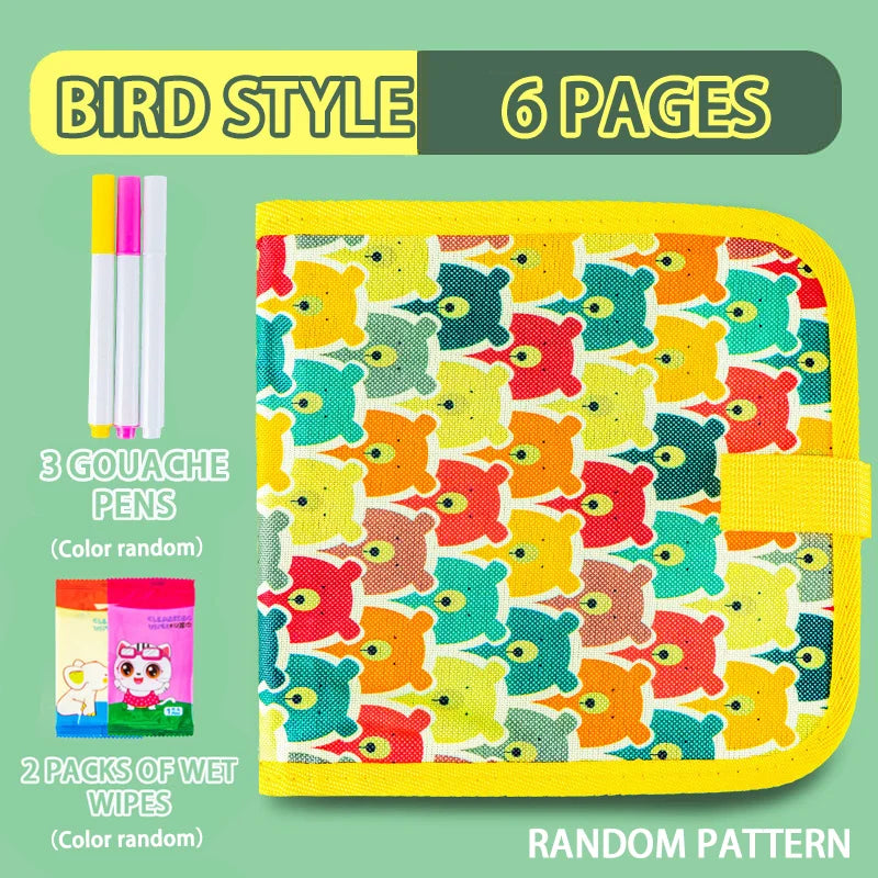 Erasable Doodle Book