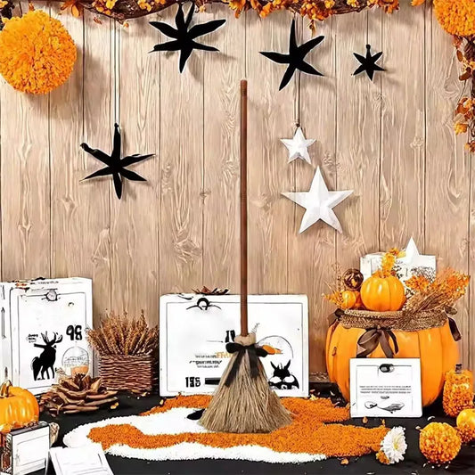 Halloween Floating Witch's Broom