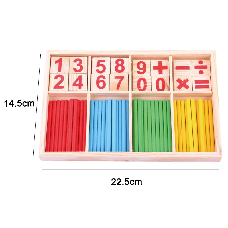 Montessori Wooden Blocks