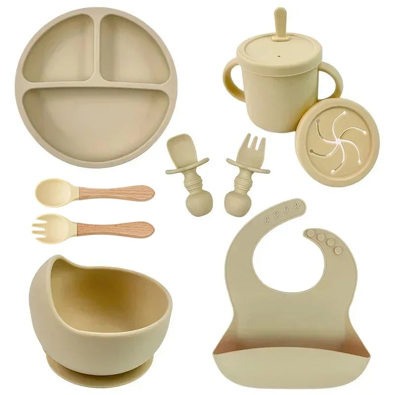 Baby Plate Feeding Set