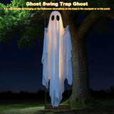 Halloween Outdoor Hanging Swing Ghost