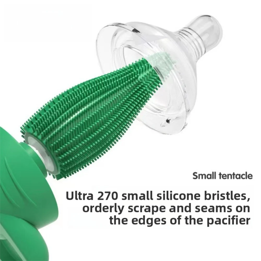 3 in 1 Silicone Baby Bottle Brush