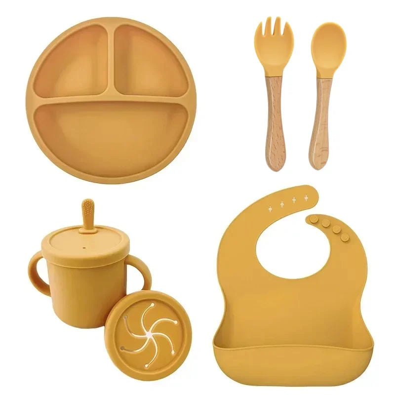 Baby Plate Feeding Set