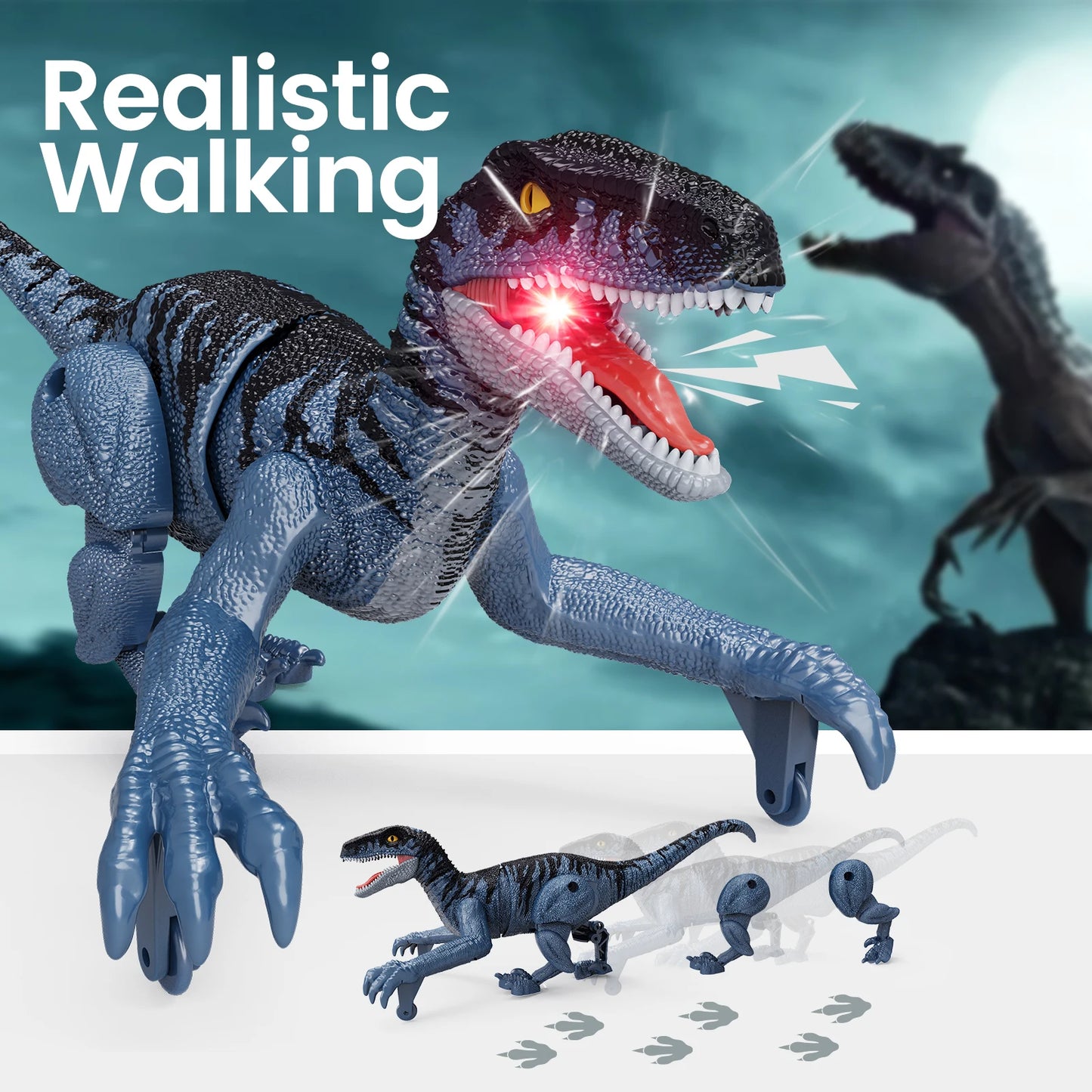 RC Dino Walking Raptor