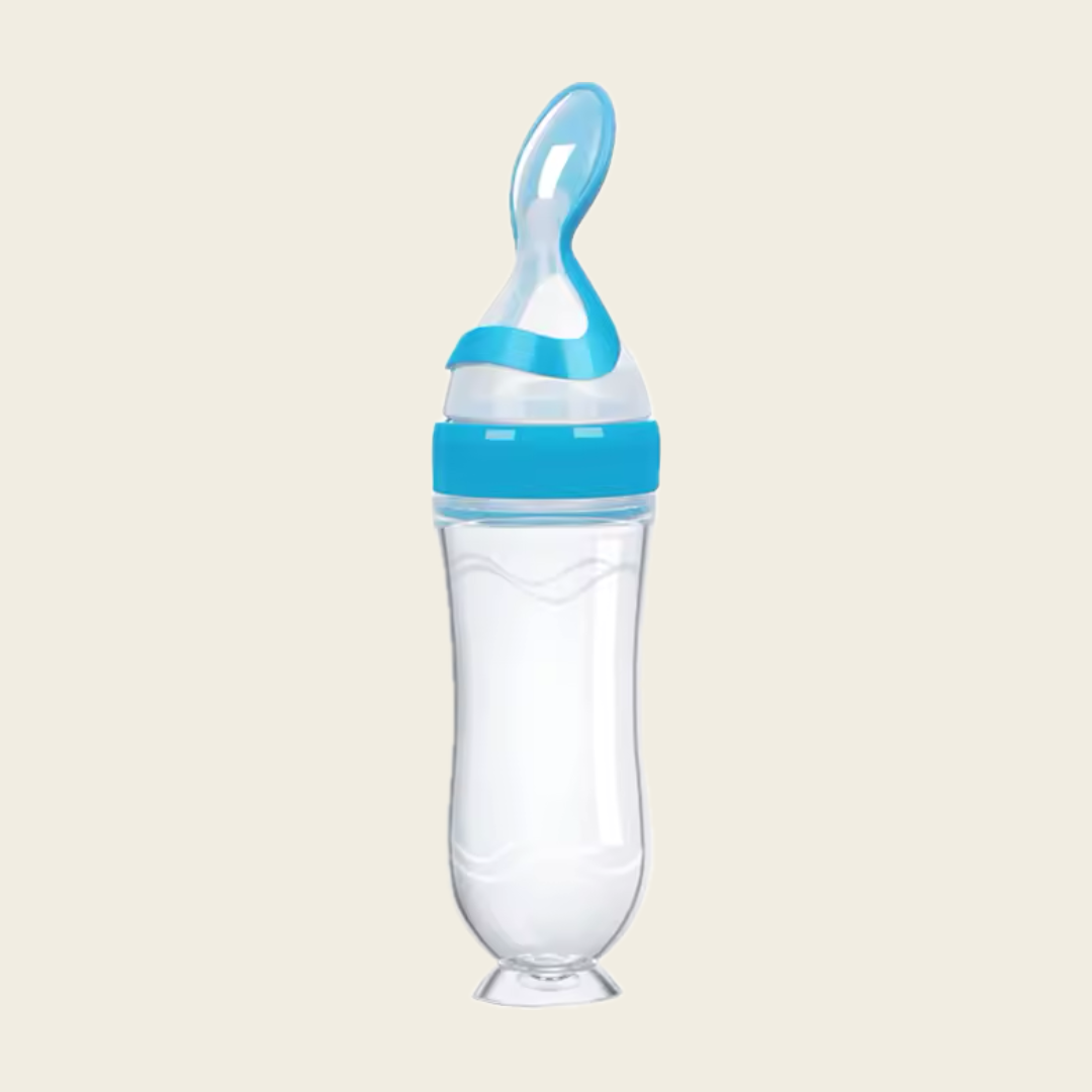 Silicone Squeeze Feeding Bottle