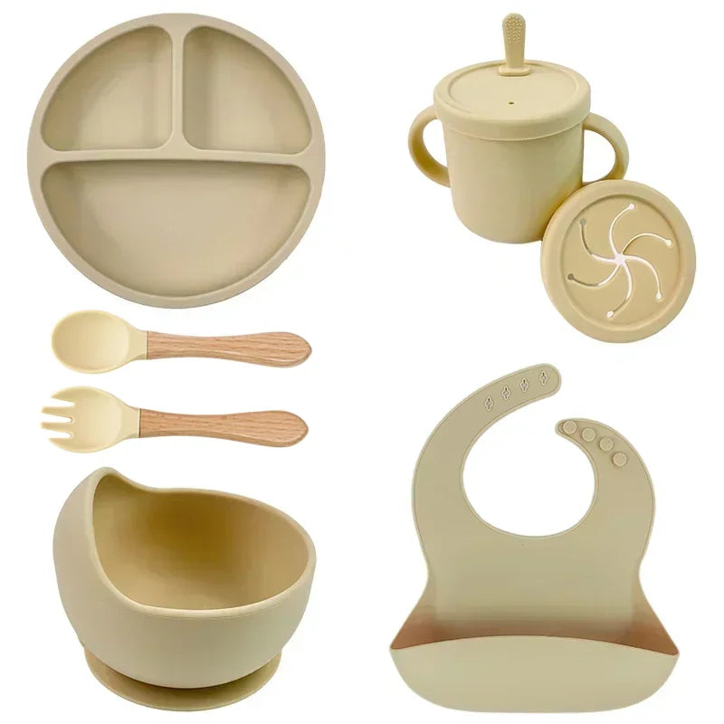 Baby Plate Feeding Set