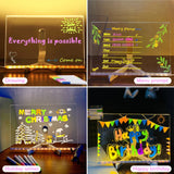 LED Message Note Board with Pens – Kids Drawing Gift