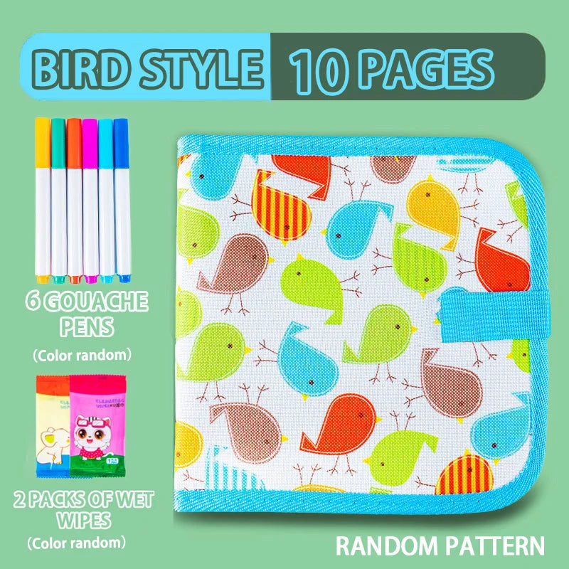 Erasable Doodle Book