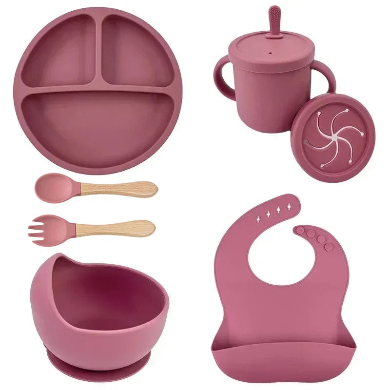Baby Plate Feeding Set