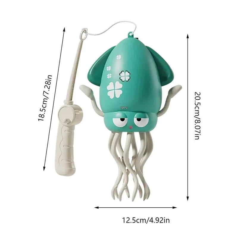 Dancing Octopus Toy with LED Lights Music Electric Crawling Octopus Stress Relief Gift Octopus Interactive Robotics Ornament