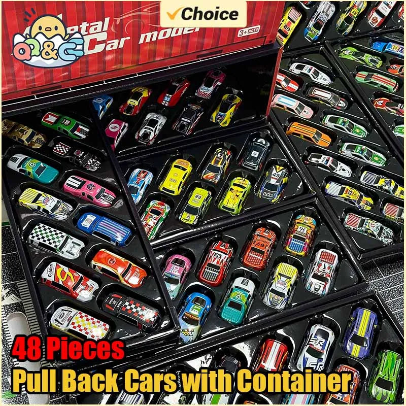 Mini Pull-Back Car Set