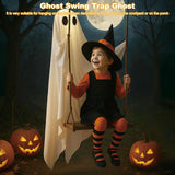 Halloween Outdoor Hanging Swing Ghost
